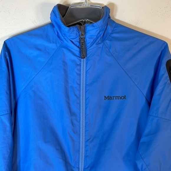 Marmot Fleece Lined Full Zip Windbreaker Water Resistant Jacket. Medium. - Picture 3 of 14